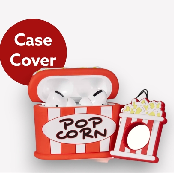 🍁 SALE 🧡 NWT Delia's Pop Corn Apple Airpods Case - Picture 3 of 3